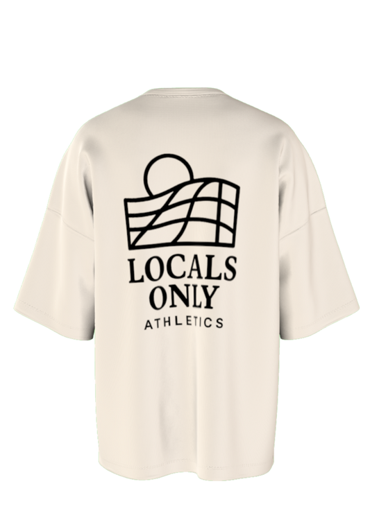 Locals Athletics Tee - Cream