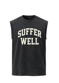 Suffer Well Sleeveless Tee - pink