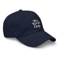 For Locals Only Dad Hat in navy