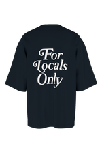 For Locals Only tee in navy