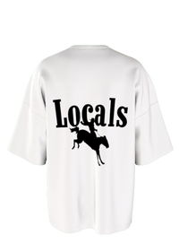 Last Rodeo tee in white