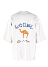 Local Genuine Taste tee in white