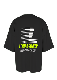 Locals Only RC tee in black-volt