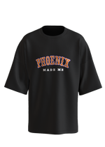 Phoenix Made Me tee in black