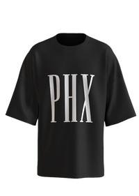 PHX tee in black