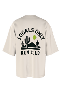 Run Club Classic tee in cream