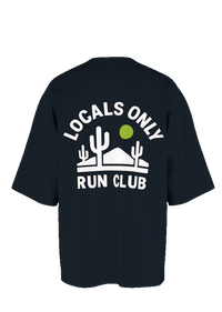 Run Club Classic tee in navy