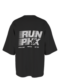 Run PHX Tee in Black